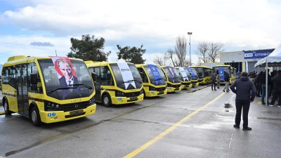  Bursa Büyükşehir Belediyesi, Mimar Sinan Otobüs Garajı'ını yenilenen yüzüyle hizmete