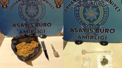 Bursa'nın Orhangazi ilçesinde, uyuşturucu ile mücadele kapsamında son 3 gündür