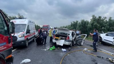 Bursa'da  en çok  ölümlü ve yaralanmalı trafik kazalarının yaşandığı yolların