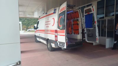 Bursa'nın Orhangazi ilçesinde meydana gelen olayda, bir vatandaş spiral makinası