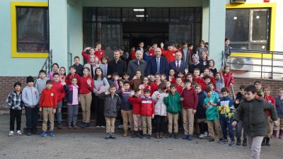 Orhangazi Kaymakamı Zafer Karamehmetoğlu, İlçe Belediye Başkanı Bekir Aydın ve