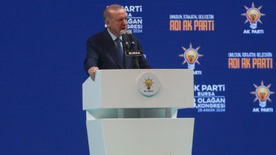 Cumhurbaşkanı Erdoğan, AK Parti Bursa İl Başkanlığı'nın 8. Olağan İl