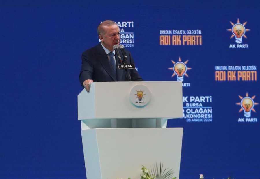 Cumhurbaşkanı Erdoğan, AK Parti Bursa İl Başkanlığı'nın 8. Olağan İl