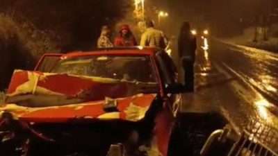 Bursa'nın İznik ilçesinde dün gece saatlerinde meydana gelen olayda, seyir