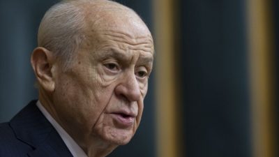 MHP Genel Başkanı Devlet Bahçeli partisinin grup toplantısında konuşuyor. Bahçeli,