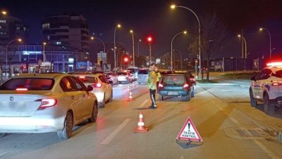 Bursa Emniyet Müdürlüğü, 06-12 Ocak tarihleri arasında yapılan trafik denetimlerinde