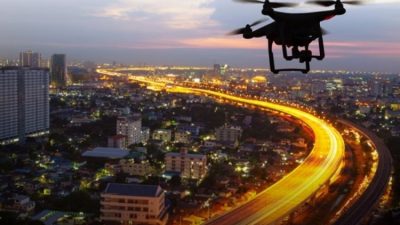 Bilecik'te trafik ekiplerince dronla yapılan denetimde 777 araç sürücüsüne para