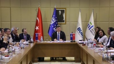 Bursa Büyükşehir Belediyesi Genel Sekreteri Doç. Dr. Ergül Halisçelik başkanlığında