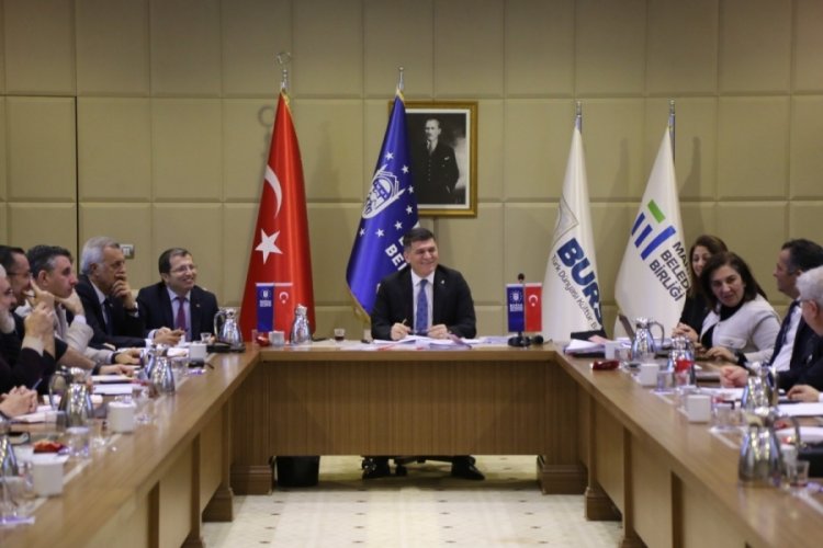 Bursa Büyükşehir Belediyesi Genel Sekreteri Doç. Dr. Ergül Halisçelik başkanlığında