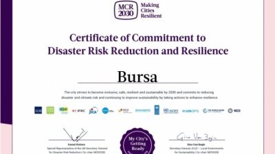 Bursa Büyükşehir Belediyesi, Birleşmiş Milletler (BM) bünyesindeki Afet Risk Azaltma