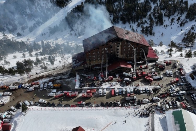 Adalet Bakanı Yılmaz Tunç, Kartalkaya'daki otel yangınına ilişkin 4 kişinin