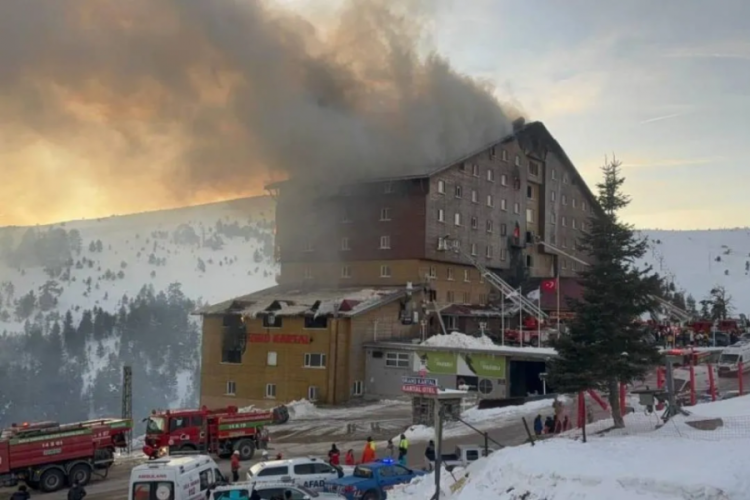 Bolu Kartalkaya'daki Grand Kartal Otel'de çıkan yangında 76 kişi yaşamını