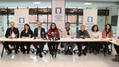 TMMOB Mimarlar Odası Bursa Şubesi yönetimi Bolu Kartalkaya'da yaşanan otel