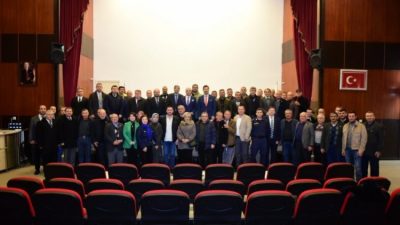 Yenişehir Belediye Başkanı Ercan Özel, ilçede bulunan 71 Mahallenin Muhtarı
