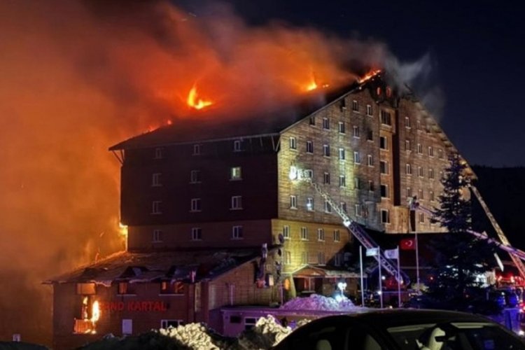 Grand Kartal Otel'de yaşanan yangın faciasında 78 kişi hayatını kaybetmişti.