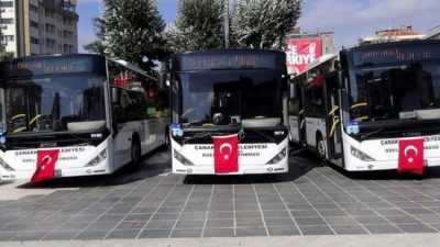 Çanakkale Belediyesi tarafından Miraç Kandili dolayısıyla mezarlıklara ücretsiz seferler düzenleneceği