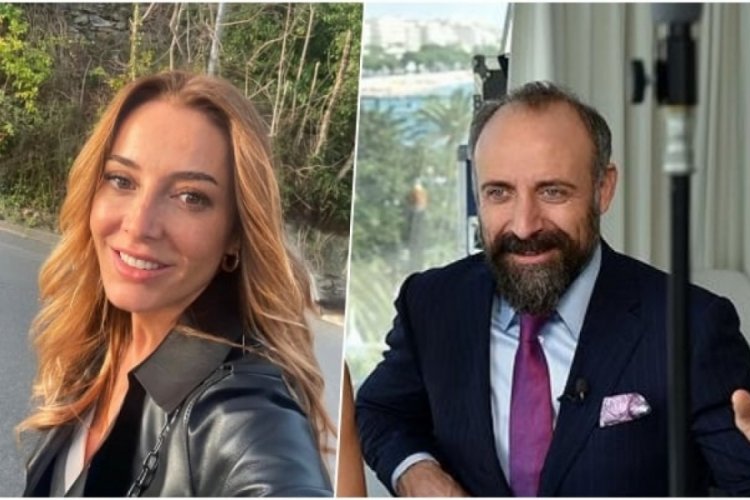 Oyuncu Dolunay Soysert ve Halit Ergenç ID İletişim kurucusu ve