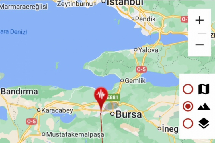 Deprem tahmincisi olarak bilinen Sadi Başer, "Marmara bölgesinde normalin üzerinde