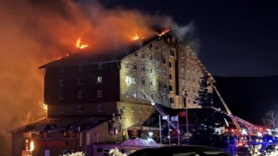 Kartalkaya'da 36'sı çocuk 78 kişinin can verdiği Grand Kartal Otel