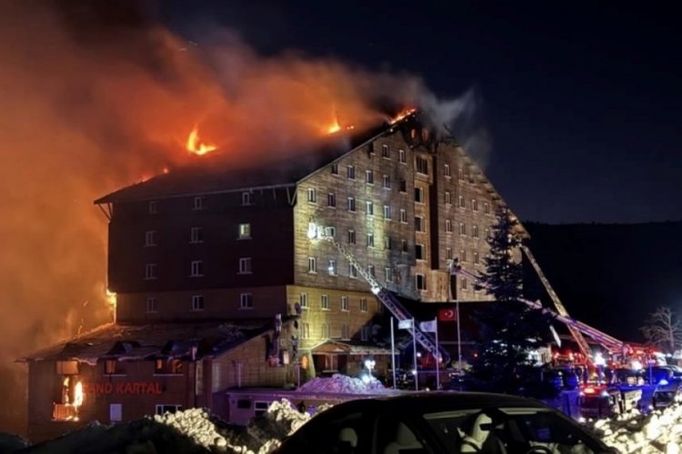 Kartalkaya'da 36'sı çocuk 78 kişinin can verdiği Grand Kartal Otel