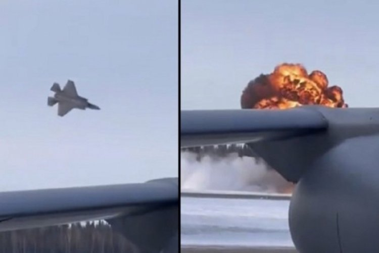 ABD'nin Alaska eyaletinde bulunan Eielson Hava Kuvvetleri Üssü'nde gerçekleştirilen eğitim