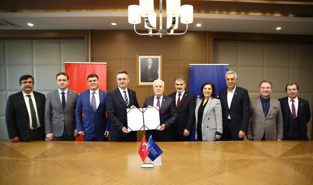  Bursa Büyükşehir Belediyesi ile Bursa Teknik Üniversitesi arasında kentin önceliklerine