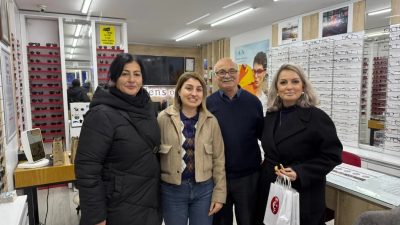 CHP Orhangazi ilçe başkanlığı tarafından, Orhangazili esnaflara yeni yıl ziyareti