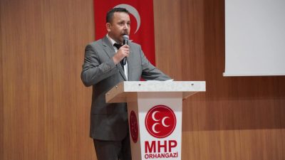 Bursa'da MHP Orhangazi ilçe başkanı Halil Bozoğlu, yaptığı yazılı açıklama