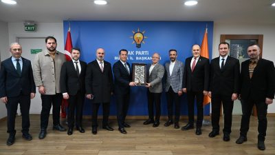 Gemlik Ticaret ve Sanayi odası heyeti AK Parti Bursa il