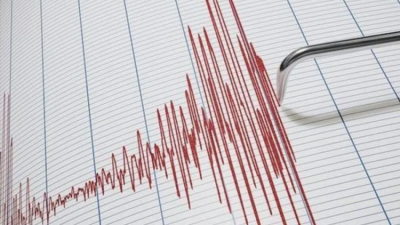 AFAD'ın verilerine göre, Ege Denizi'nde saat 11.13'te 4.7 büyüklüğünde deprem