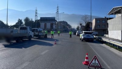 Bursa Emniyet Müdürlüğü sosyal medya hesabından son 1 hafta içerisinde