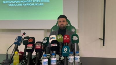 Bursaspor Başkanı Enes Çelik, üyelik ve kombine kampanyaları hakkında basın