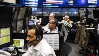 Borsa İstanbul'da BIST 100 endeksi, güne yüzde 0,45 yükselişle 9.818,19