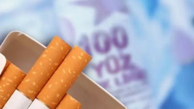 Ocak ayında, Türkiye'de sigara satışlarından alınan vergi, şirketlerden alınan vergi