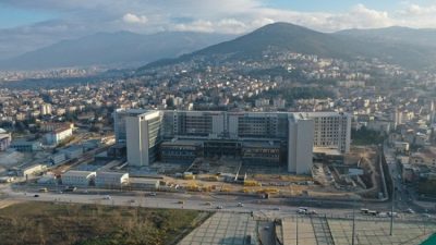 AK Parti Bursa İl Başkanı Davut Gürkan, yapımı devam eden