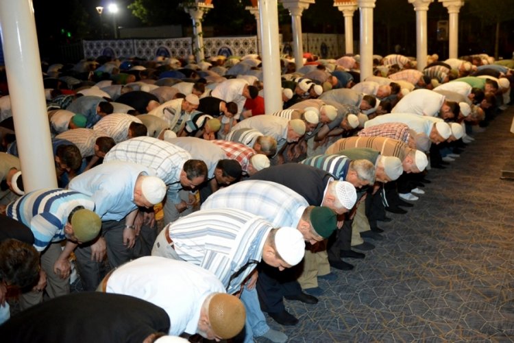 Bursa Müftülüğü, Bursa'da Ramazan'da Enderûn Usulü teravih namazı kılınacak camileri