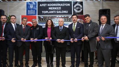  Bursa Büyükşehir Belediyesi, kenti afetlere karşı daha hazırlıklı, güçlü ve