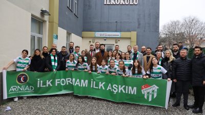  Bursa Büyükşehir Belediyesi Başkanvekili Yalçın Işıkyıldız, Bursaspor Başkanı Enes Çelik