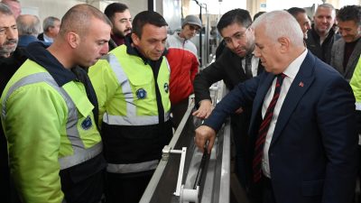 Bursa Büyükşehir Belediyesi’nin kente kazandırdığı Tarım Plast Fabrikası, yüzde 100