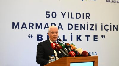 Bursa Büyükşehir Belediye Başkanı Mustafa Bozbey, Marmara Denizi’nin "Ben ölüyorum,