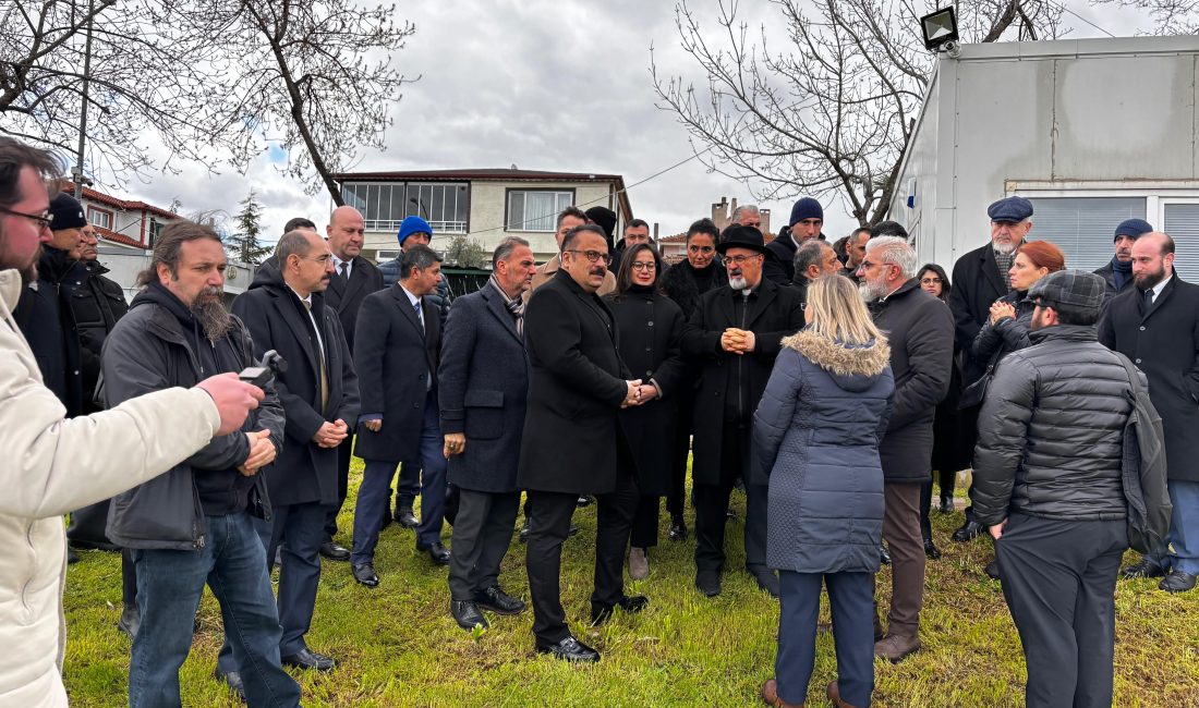 Papa Francis'in İznik ziyareti öncesi ilçeye gelerek resmi ziyarette bulunan