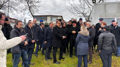 Papa Francis'in İznik ziyareti öncesi ilçeye gelerek resmi ziyarette bulunan
