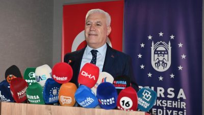 Bursa Büyükşehir Belediye Başkanı Mustafa Bozbey, Şubat ayı değerlendirme toplantısında