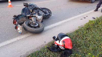 Bursa'nın Orhangazi ilçesinde meydana gelen trafik kazasında, sollama yapmak için
