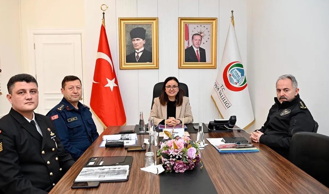Yalova’da her ay düzenli olarak gerçekleştirilen Asayiş ve Güvenlik Değerlendirme
