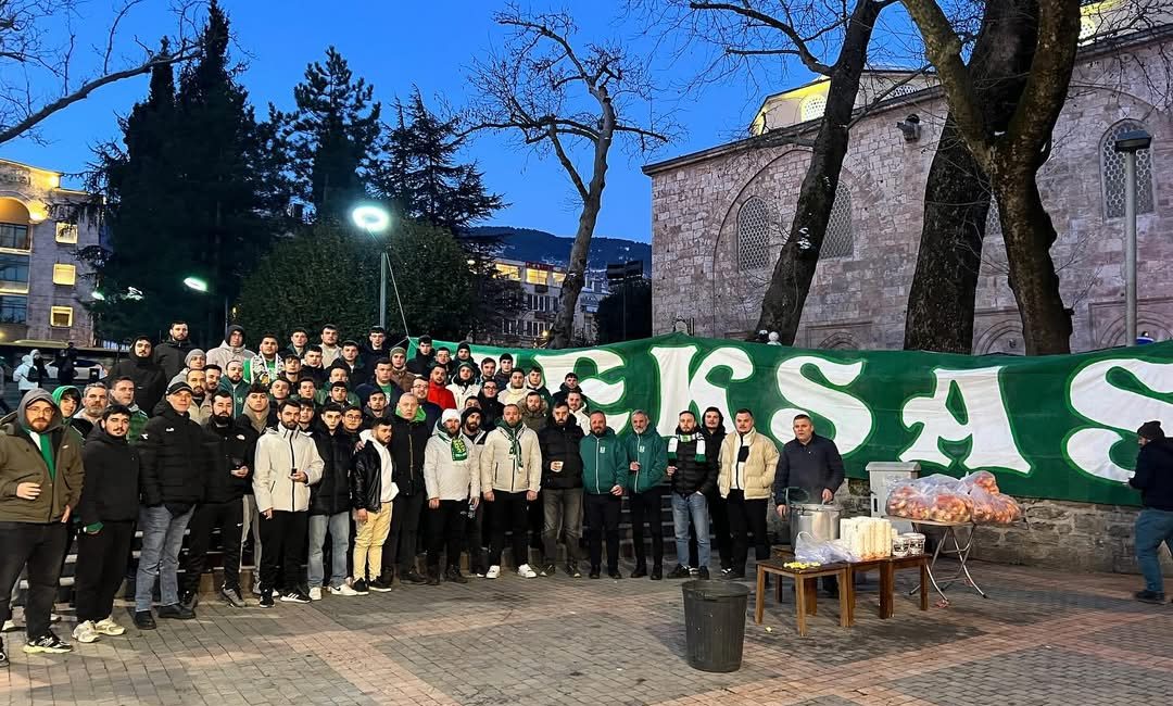 Bursaspor'un köklü taraftar grubu Teksas, anlamlı bir etkinliğe imza atarak