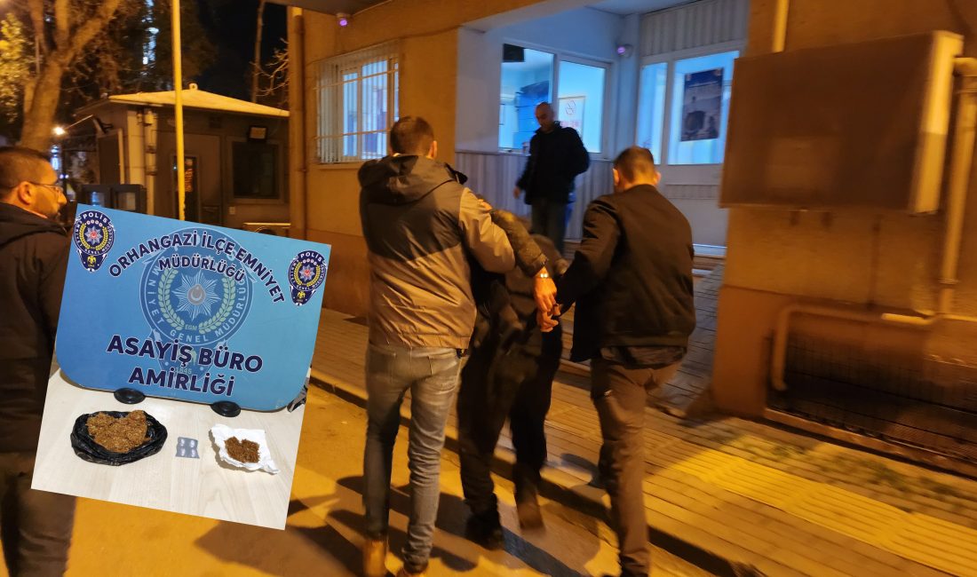Bursa'nın Orhangazi ilçesinde, ilçe emniyet müdürlüğü asayiş büro ekipleri gece