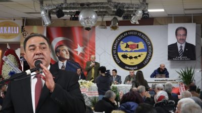 Bursa'nın Orhangazi ilçesinde  Esnaf ve Sanatkarlar Kredi Kefalet Kooperatifinin 54'üncü