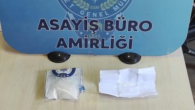 Bursa'nın Orhangazi ilçesinde, İlçe Emniyet Müdürlüğü ekipleri tarafından durumundan şüphe