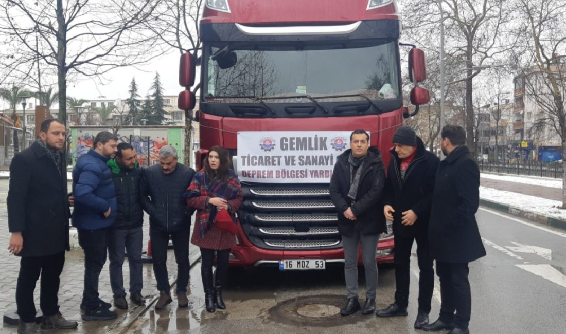 Gemlik Ticaret ve Sanayi Odası  Başkanı Hasan Hamaloğlu, 6 Şubat
